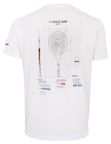 Tecnifibre T-FIGHT T-Shirt - Weiß