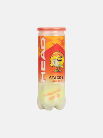 HEAD T.I.P. Orange Einzeldose mit 3 Tennisbällen