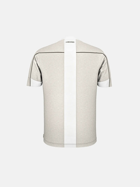 HEAD PLAY Tech Polo Shirt Men - Hellgrau