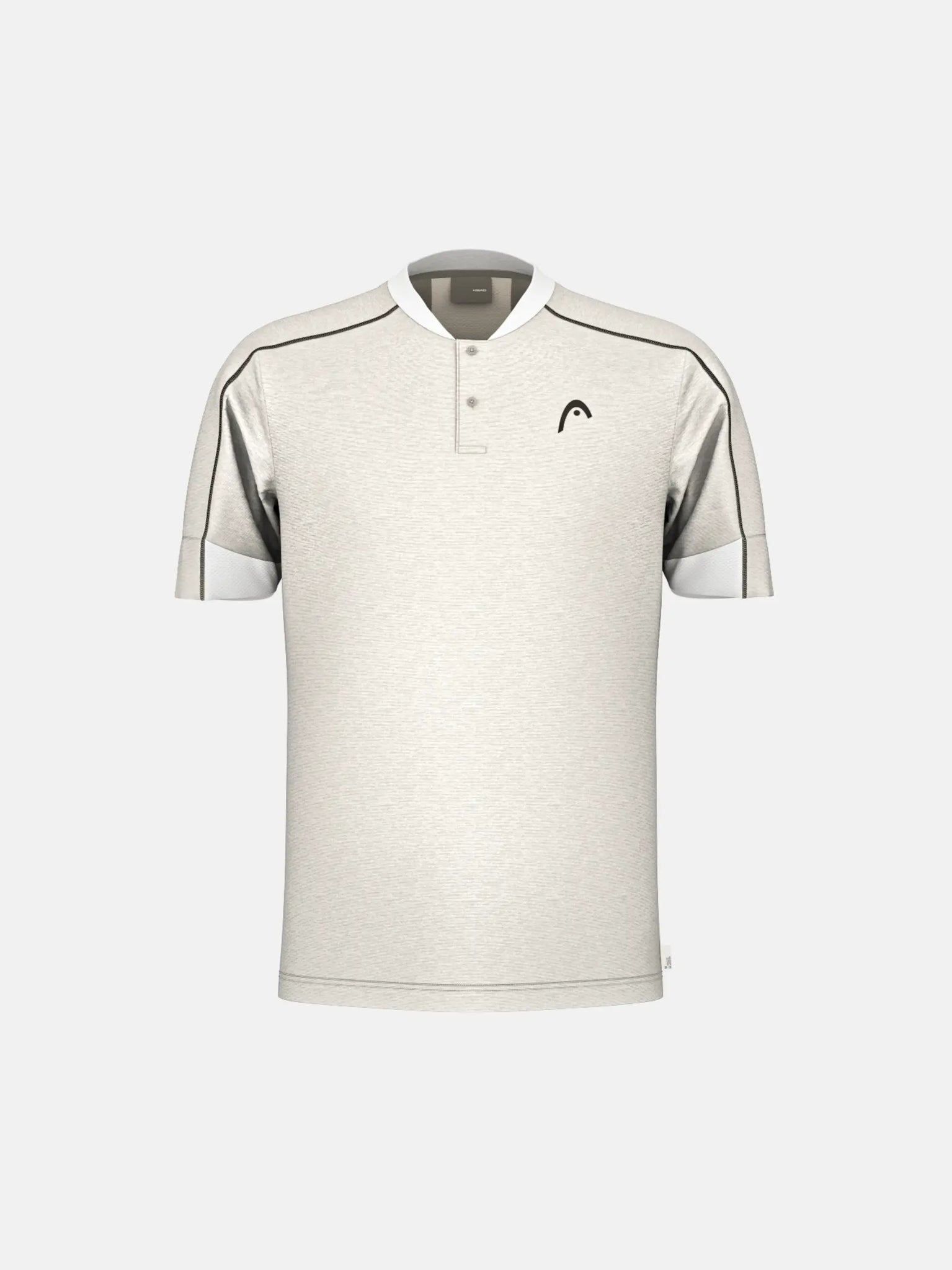 HEAD PLAY Tech Polo Shirt Men - Hellgrau