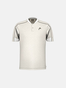 HEAD PLAY Tech Polo Shirt Men - Hellgrau