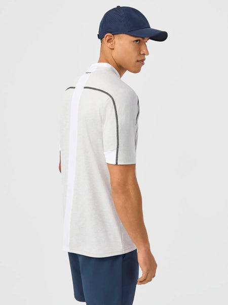 HEAD PLAY Tech Polo Shirt Men - Hellgrau
