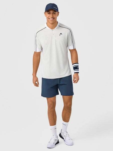 HEAD PLAY Tech Polo Shirt Men - Hellgrau
